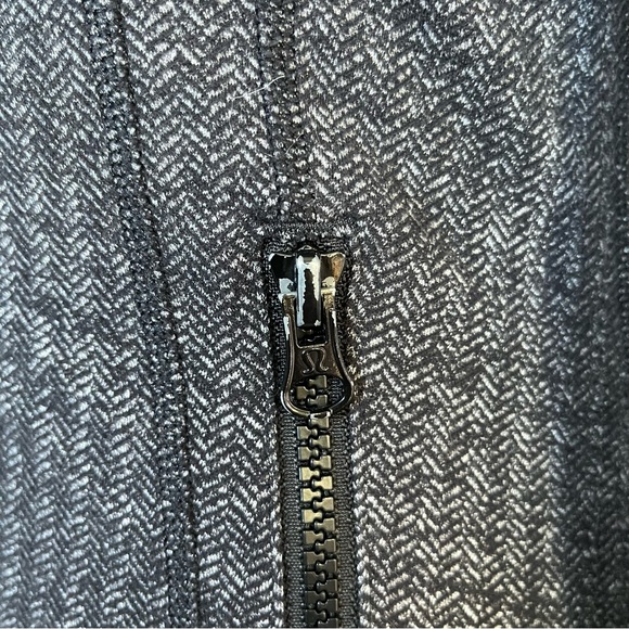 Lululemon Define Jacket Heathered Herringbone Black Women’s 6 - Picture 10 of 13
